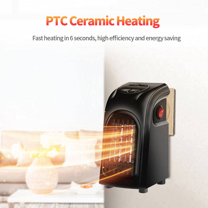 Winterluftheizung Heizlüfter Elektrische Haushaltsheizungen Mini-Raumluft-Wandheizung Keramik-Heizungswärmer-Ventilator Für Home Office Camping