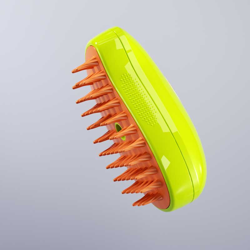 Cepillo de vapor 3 en 1 para gatos, cepillo de masaje con pulverizador eléctrico para perros y gatos, cepillo para masajes, cepillo para el cuidado de mascotas, cepillo para quitar el pelo de gato