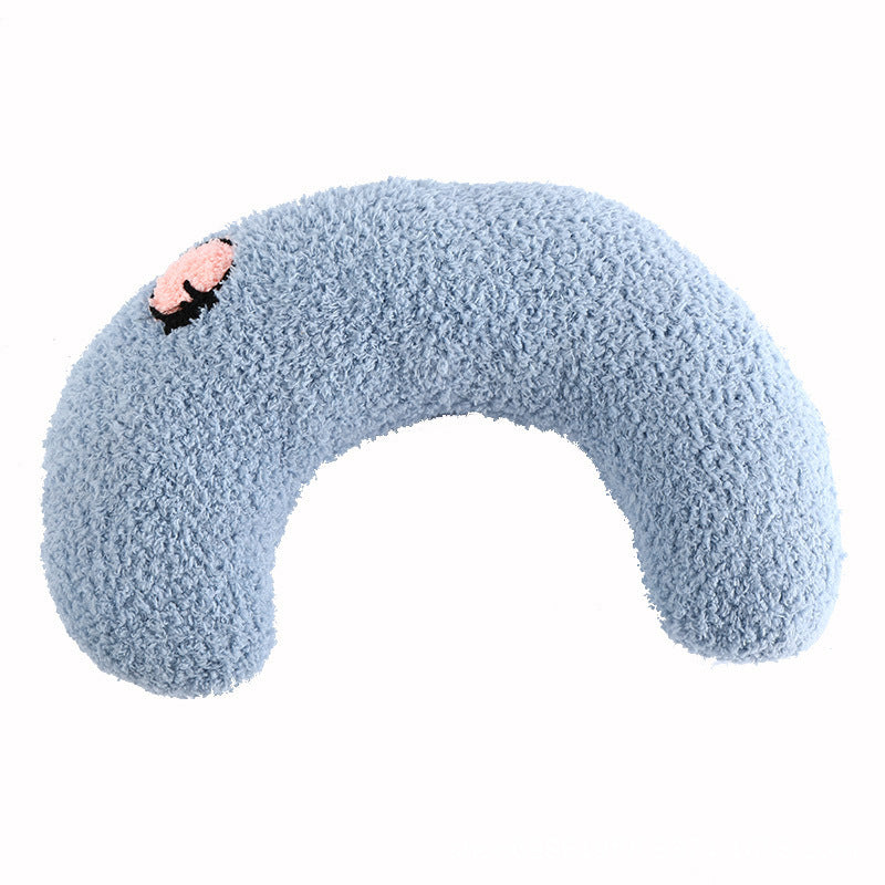 Almohada pequeña para gatos, moderna, protectora de cuello, para dormir profundamente, para cachorros, en forma de U, para mascotas, reposacabezas para gatitos, almohada para dormir para perros, productos para mascotas