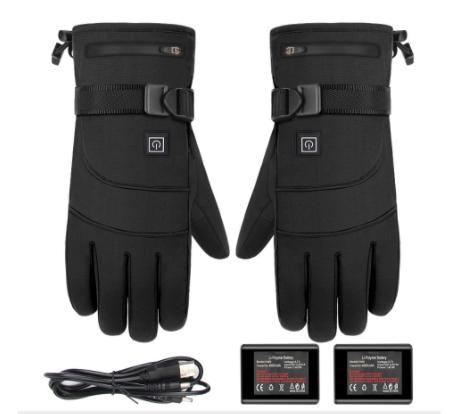 Elektrisch beheizte Winterhandschuhe Motorrad-Touchscreen-Handschuhe