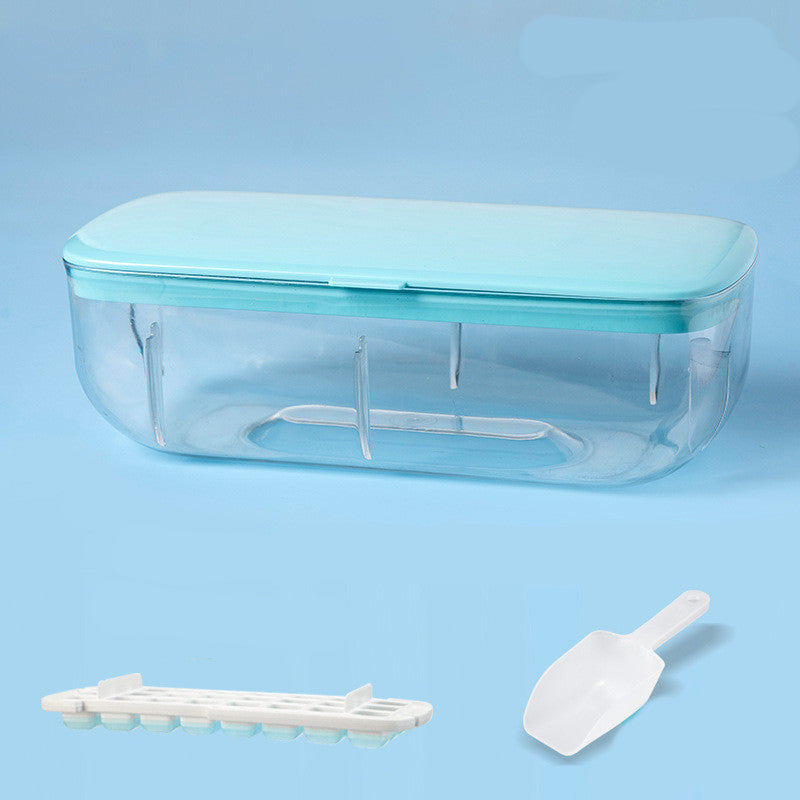 Bandeja para cubitos de hielo con caja de almacenamiento Moldes para cubitos de hielo de desmoldeo rápido Máquina para hacer hielo perezoso para cócteles Whisky Bar Herramientas de cocina Accesorios