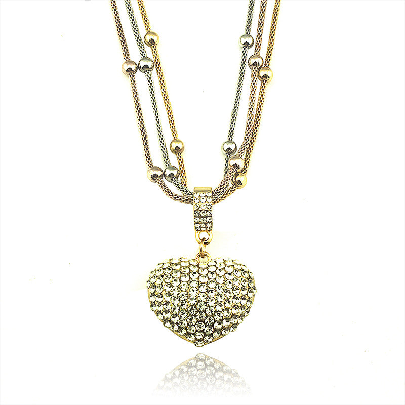 Simple wild pendant necklace
