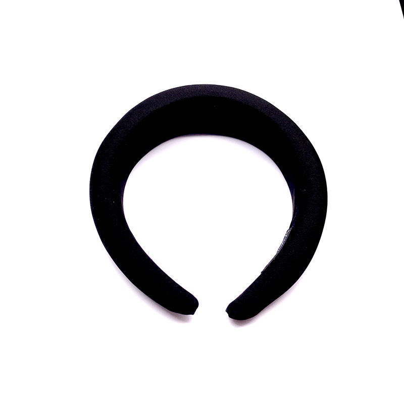 European fashion new Paris catwalk candy color velvet headband rainbow color velvet super soft comfortable texture hair accessories