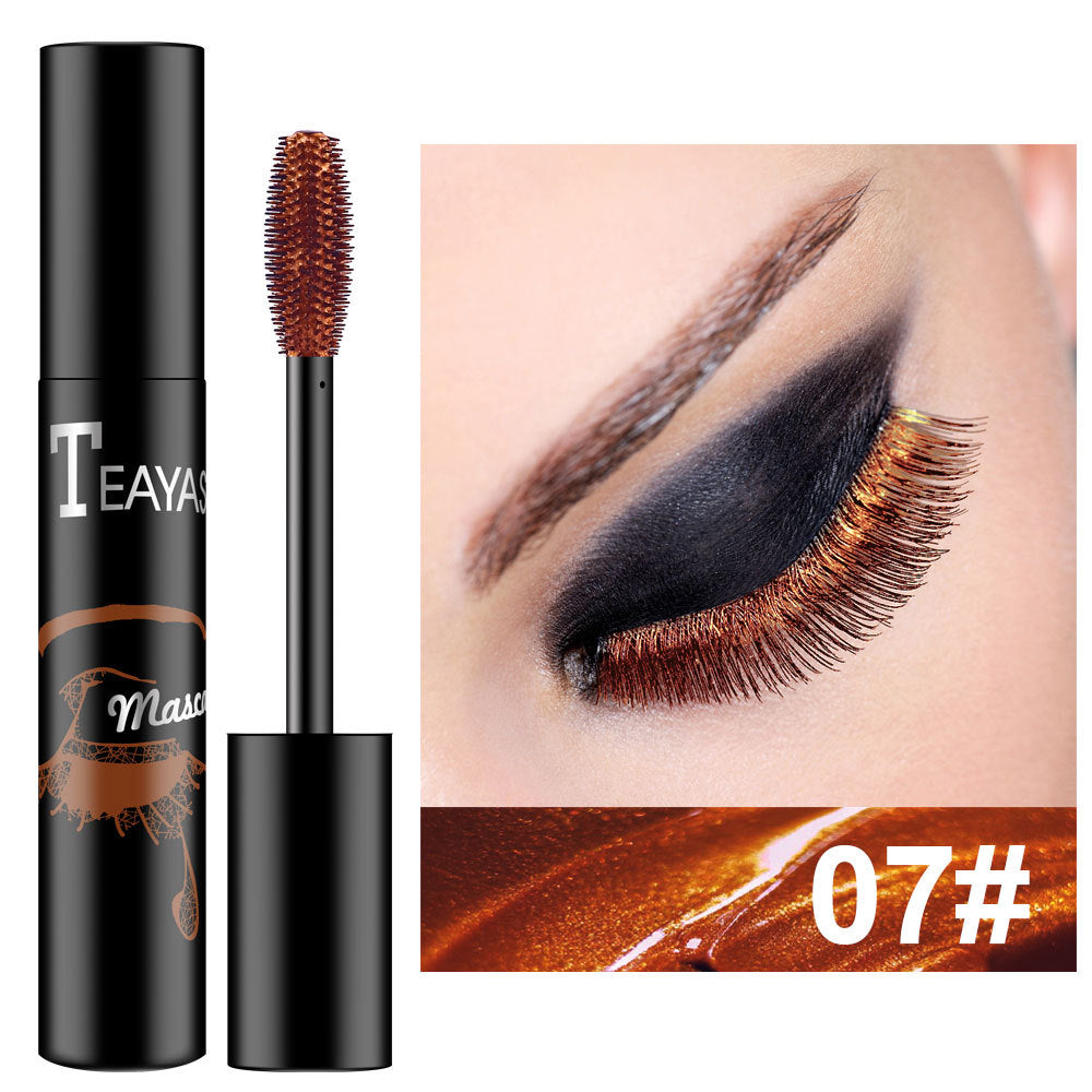 Farbige fluoreszierende Wimperntusche