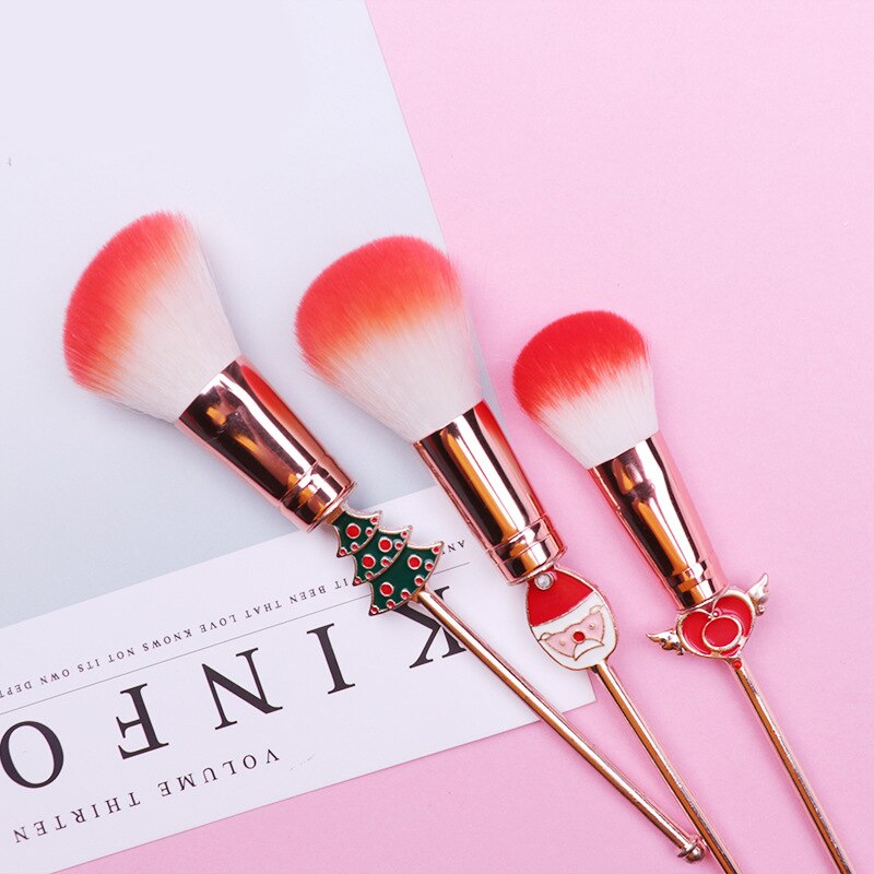 Weihnachtselch Make-up Pinsel Set Pinsel