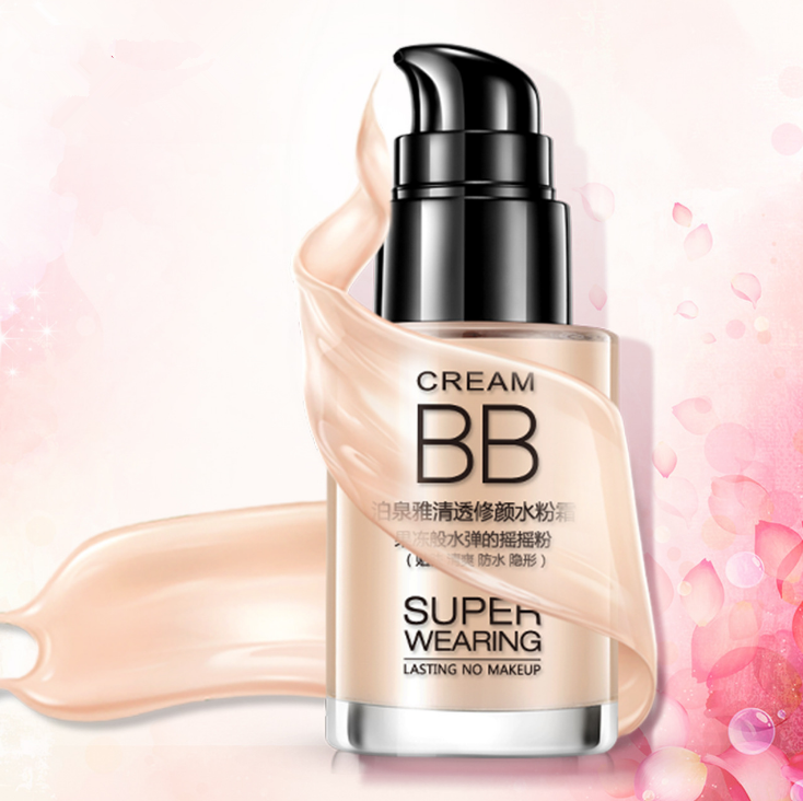 Klare und glatte Feuchtigkeitscreme Nude-Make-up BB-Creme Make-up Concealer feuchtigkeitsspendende BB-Creme