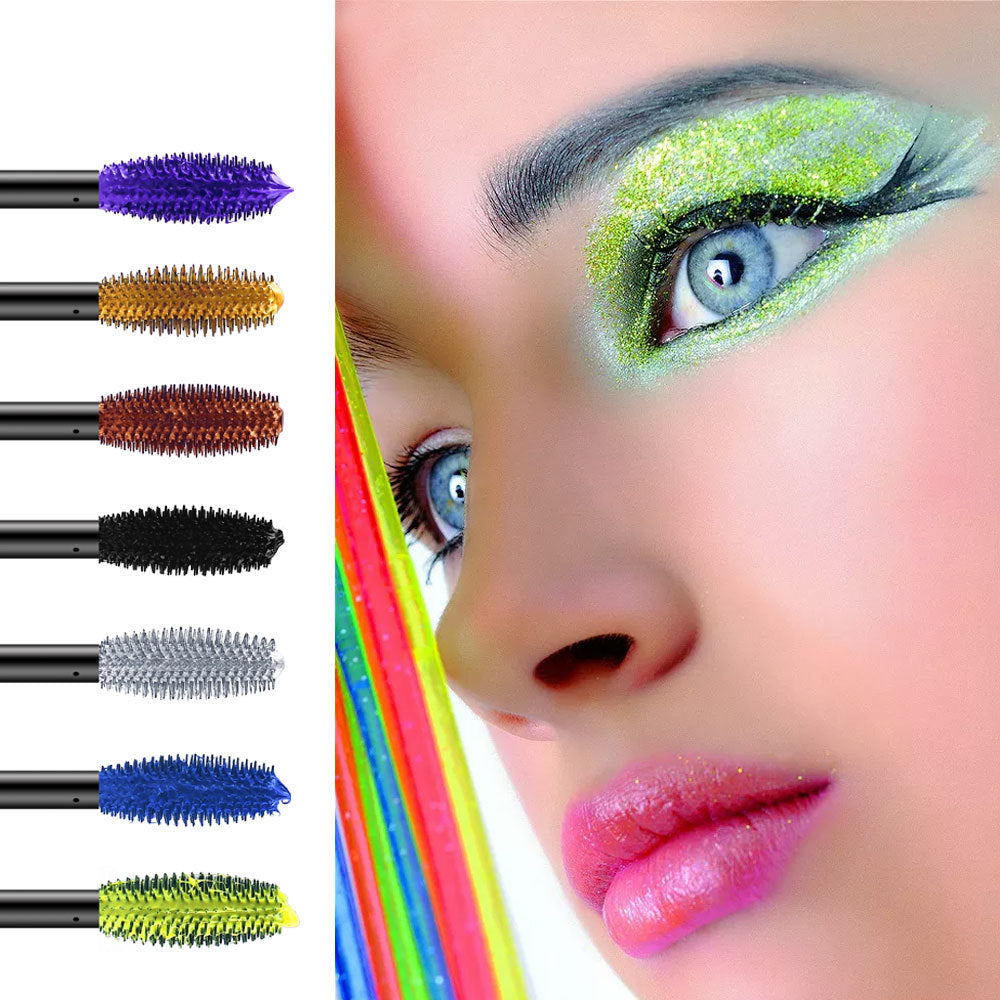 Farbige fluoreszierende Wimperntusche