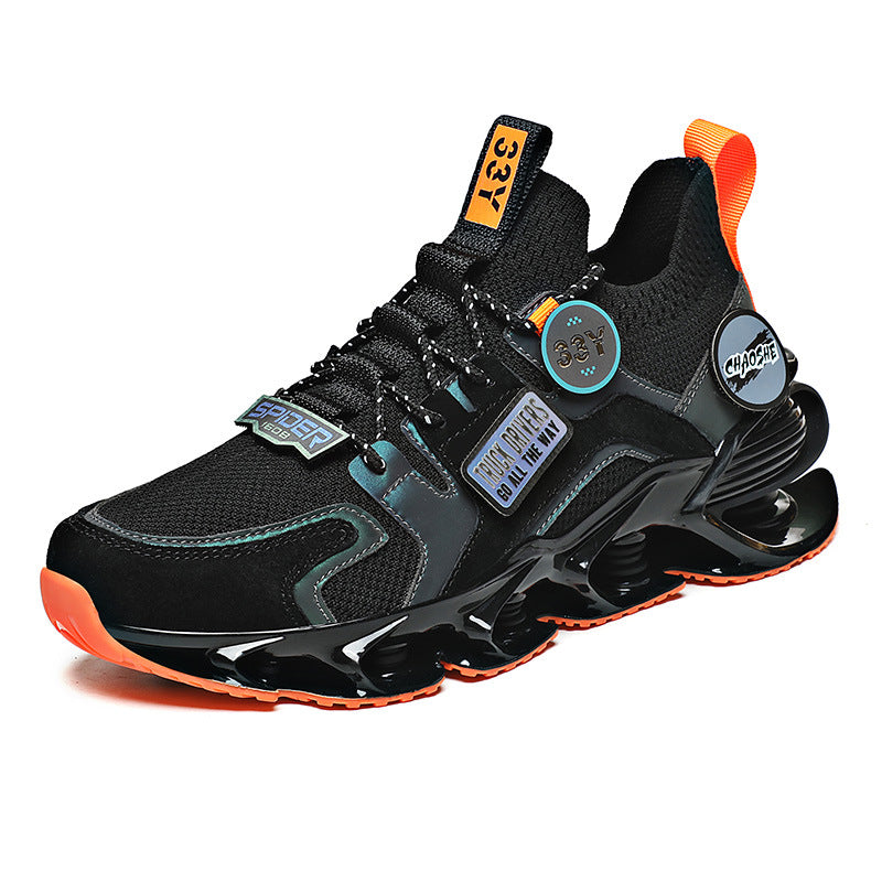 Blade Shock AbsorptioHollow n Sportschuhe Sommer Atmungsaktive Flying Woven Casual Schuhe