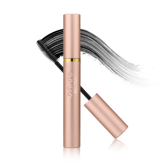 O.TWO.O 4d Seidenfaser-Wimperntusche, wasserfest, lange schwarze Wimpern, Wimpernverlängerung, Wimpernpinsel, Augen-Make-up, leicht zu tragen