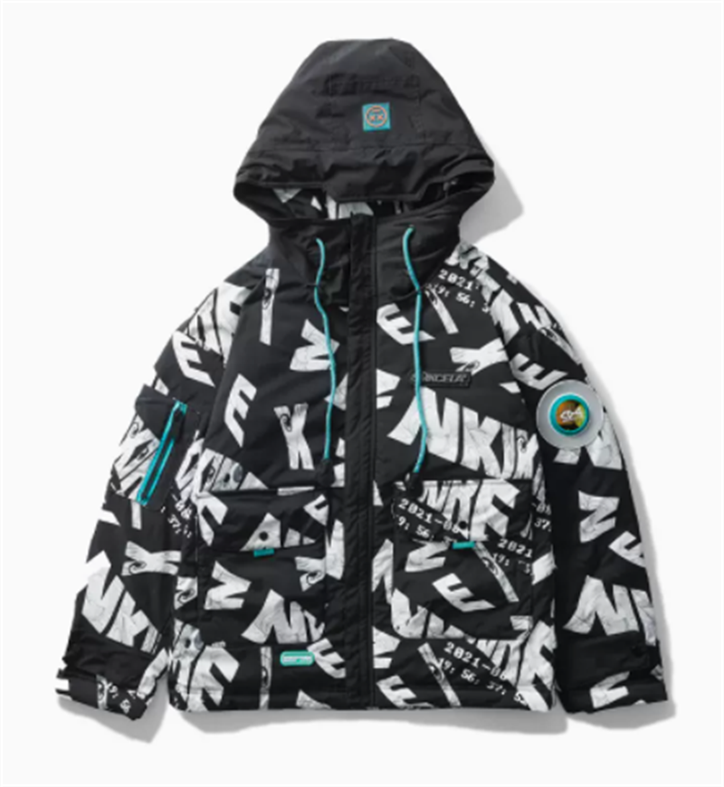 Short Thickened Cold Protection Men's Down Jacket