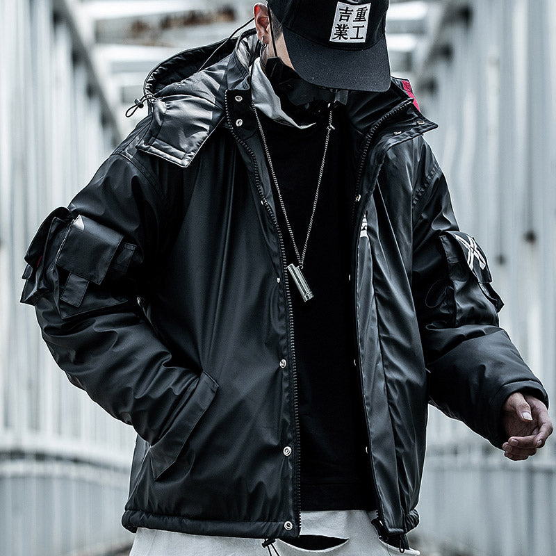 Winterjacke Herren Kapuzenmäntel
