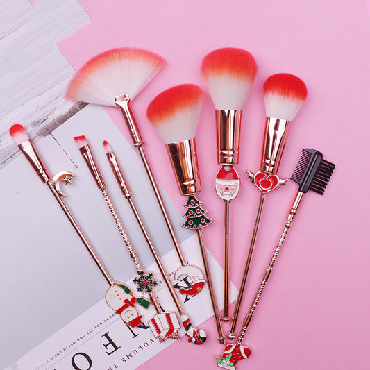 Weihnachtselch Make-up Pinsel Set Pinsel