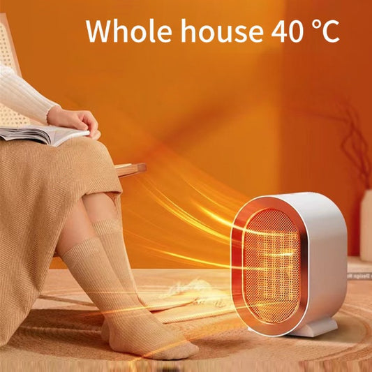 Elektrischer Desktop-Heizlüfter Mini Tragbarer Heizlüfter 220V PTC Keramikheizung Warmluftgebläse Home Office Wärmemaschine
