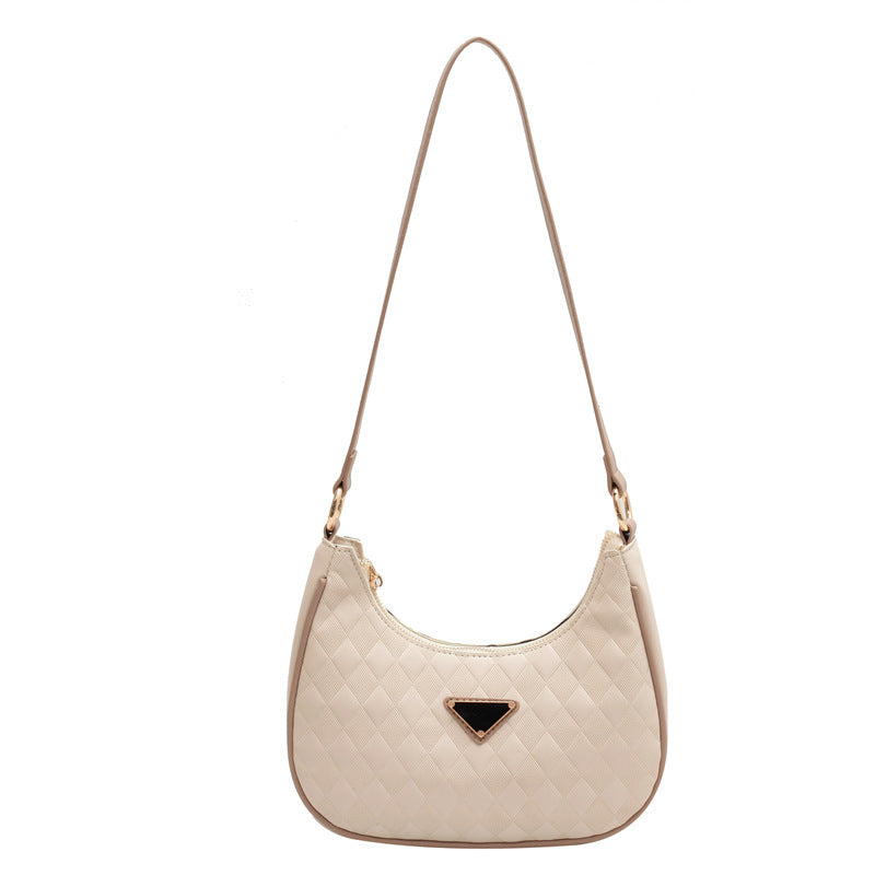 Women's Fashion Checkered Diagonal Bag
