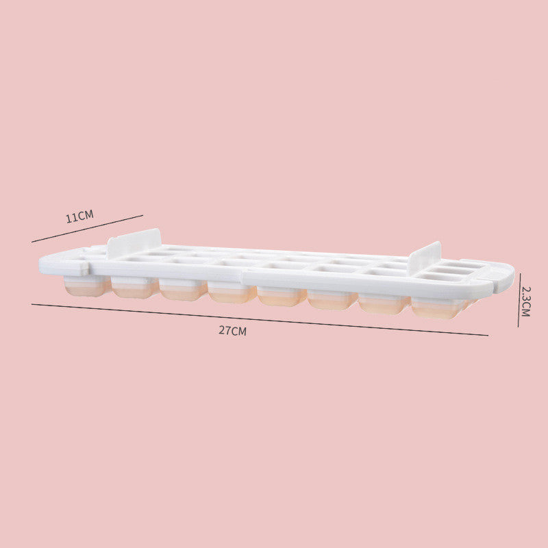 Bandeja para cubitos de hielo con caja de almacenamiento Moldes para cubitos de hielo de desmoldeo rápido Máquina para hacer hielo perezoso para cócteles Whisky Bar Herramientas de cocina Accesorios